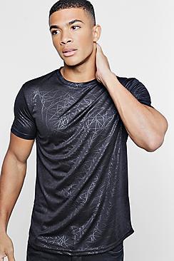 Boohoo All Over Tonal Embossed Design T-shirt
