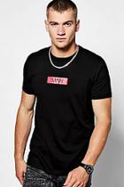 Boohoo Man Box Print T-shirt