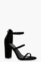 Boohoo Harley 3 Part Block Heels