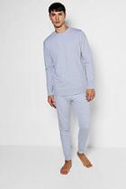 Boohoo Crew Neck Sweater & Skinny Jogger Lounge Set