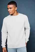 Boohoo Regular Fit Reflective Print Sweatshirt