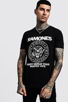 Boohoo Ramones 1978 Tour License T-shirt
