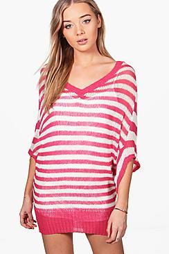 Boohoo Elizabeth Stripe Tunic