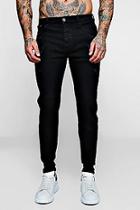 Boohoo Skinny Fit Jeans With All Over Embroidery