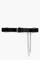 Boohoo Zoe Large O-ring Chain Detail Belt