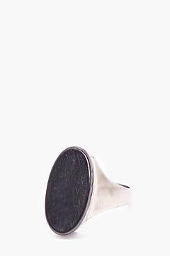 Boohoo Metal Signet Ring