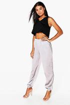Boohoo Ellie Premium Satin Jogger