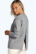 Boohoo Ruby Zip Back Jumper