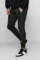 Boohoo Detailed Panel Zip Fleece Joggers