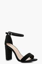 Boohoo Amy Block Heel Two Part Shoe