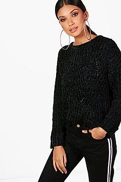 Boohoo Tall Harriet Chenille Jumper