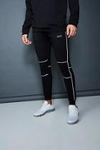 Boohoo Muscle Fit Jogger With Piping Detail