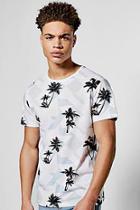 Boohoo All Over Palm Print T Shirt