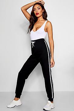 Boohoo Contrast Side Panel Sweat Joggers