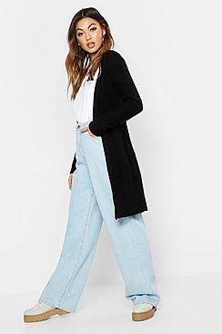 Boohoo Midi Belted Wrap Cardigan