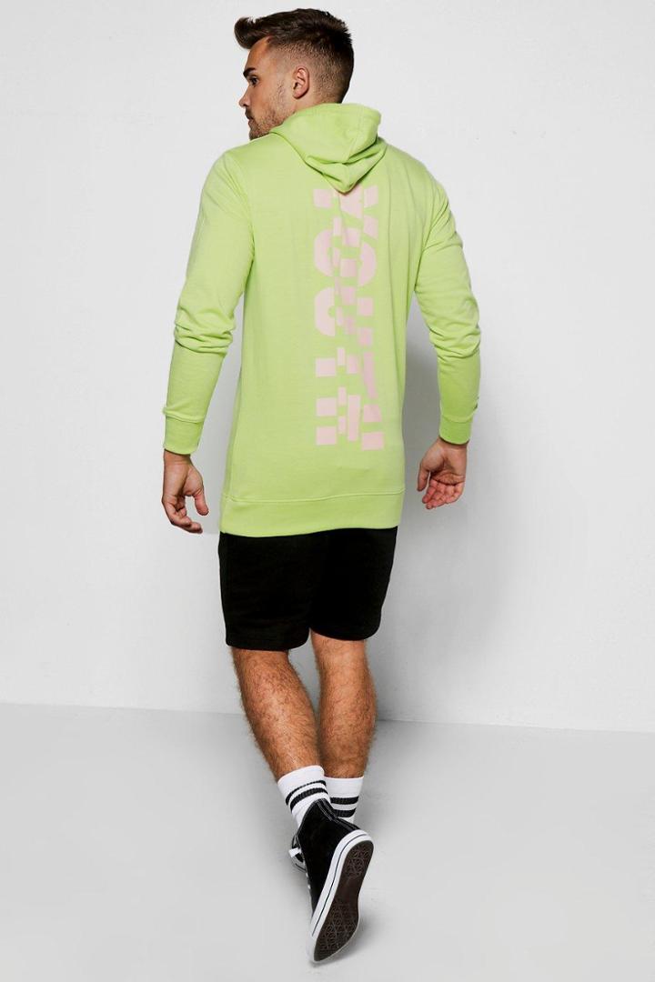 Boohoo Youth Graphic Hoodie Mint
