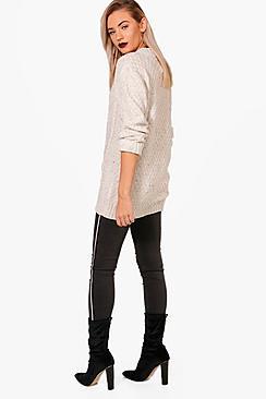 Boohoo Dana Cable Jumper