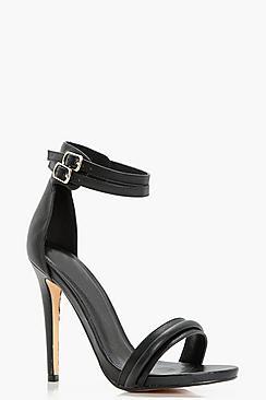 Boohoo Darcy Double Ankle Band 2 Part Heel