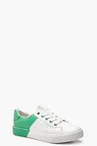 Boohoo Holly Contrast Basic Trainers