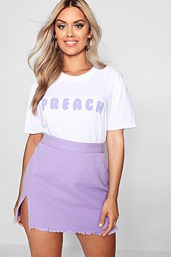 Boohoo Plus Clara Preach Tee