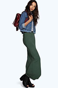 Boohoo Tall Helena Jersey Maxi Skirt