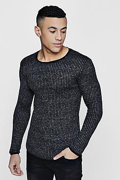 Boohoo Lightweight Rib Jumper