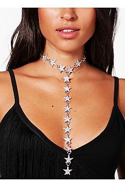 Boohoo Kirsten Statement Plunge Necklace
