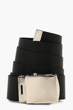 Boohoo Tape Slider Buckle Belt