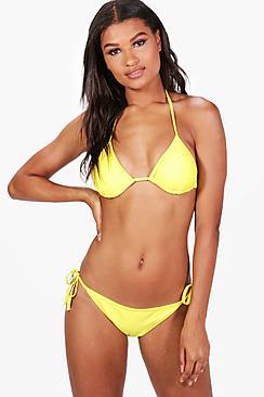 Boohoo Milan Mix And Match Triangle Top