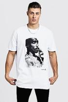 Boohoo Tupac Tour Oversized Tour License T-shirt