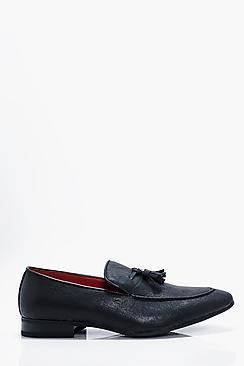 Boohoo Smart Tassel Loafers