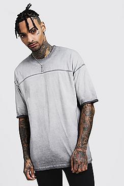 Boohoo Loose Fit Washed Dyed Jersey Tee