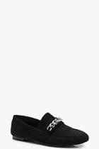 Boohoo Chain Detail Loafers
