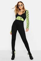 Boohoo Safety Buckle Cut Out Jumpsuit