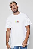 Boohoo Nyc Manhattan Oversized T-shirt With Back Print