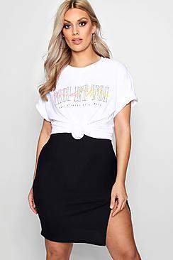 Boohoo Plus Darcy Moi Et Toi T Shirt