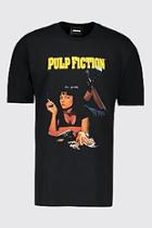 Boohoo Pulp Fiction Mia Licensed Oversized T-shirt