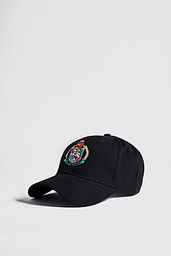 Boohoo Herald Man Embroidered Cap