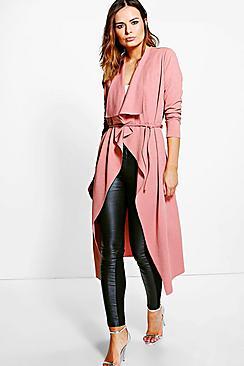 Boohoo Molly Belted Midi Duster