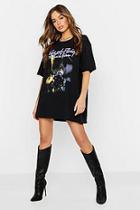 Boohoo Prince Purple Rain License T-shirt Dress