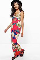 Boohoo Joanie Floral Maxi Dress