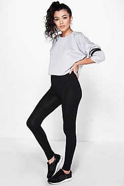 Boohoo Annie Basic Jersey Leggings