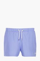 Boohoo Short Swim Short With Embroidery Lilac