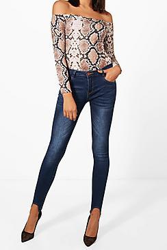Boohoo Sonia Super Skinny Stirrup Jeans
