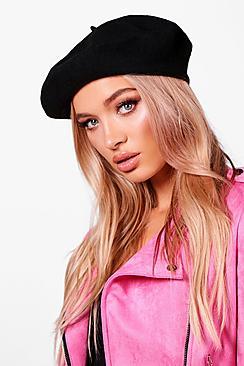 Boohoo Yasmin Felt Beret