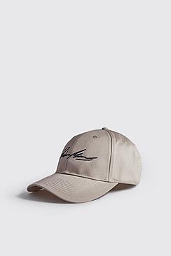 Black Embroidery Boohoo Man Cap