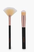 Boohoo Contour And Highlight Brush Duo Pack