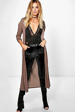 Boohoo Darcey Edge To Edge Cardigan