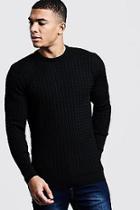 Boohoo Mini Cable Knitted Sweater
