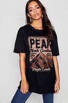 Boohoo North Carolina Oversized T-shirt